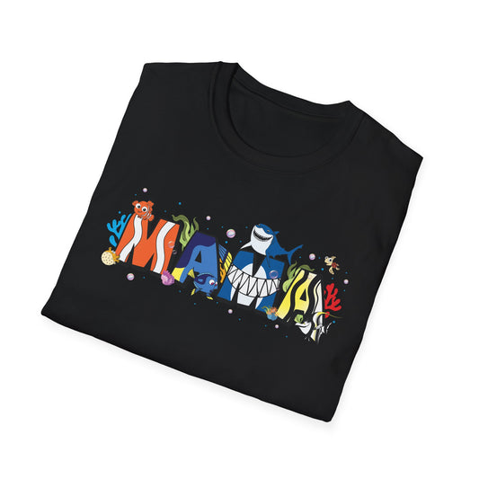Animal Parade T-Shirt — Colorful Wildlife Graphic Tee