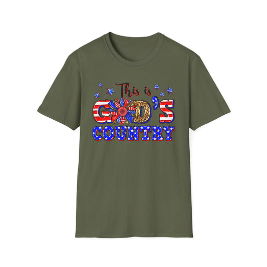 This Is God's Country Patriotic T-Shirt