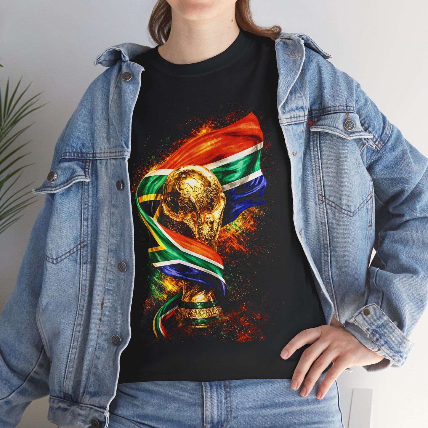 South Africa World Cup Trophy T-Shirt | Soccer Football Fan Tee