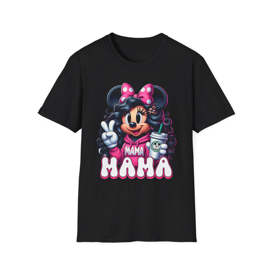 Mama Minnie Graphic T-Shirt — Cute Retro Cartoon Mom Tee