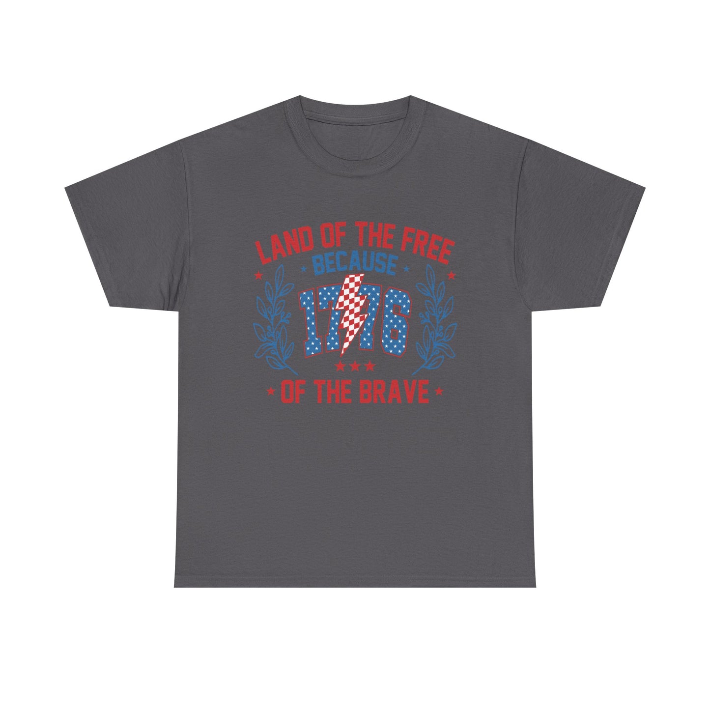 1776 'Land of the Free' Patriotic T-Shirt