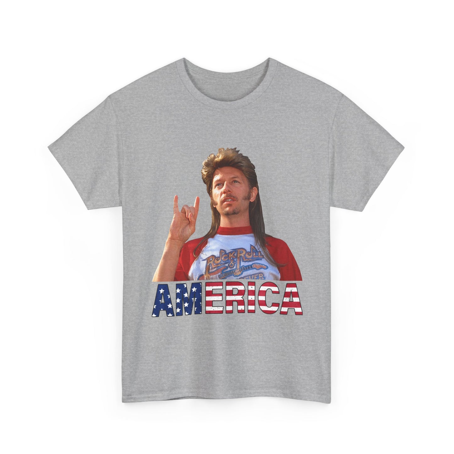 America Graphic Tee — Retro Joe Dirt Patriotic T‑Shirt