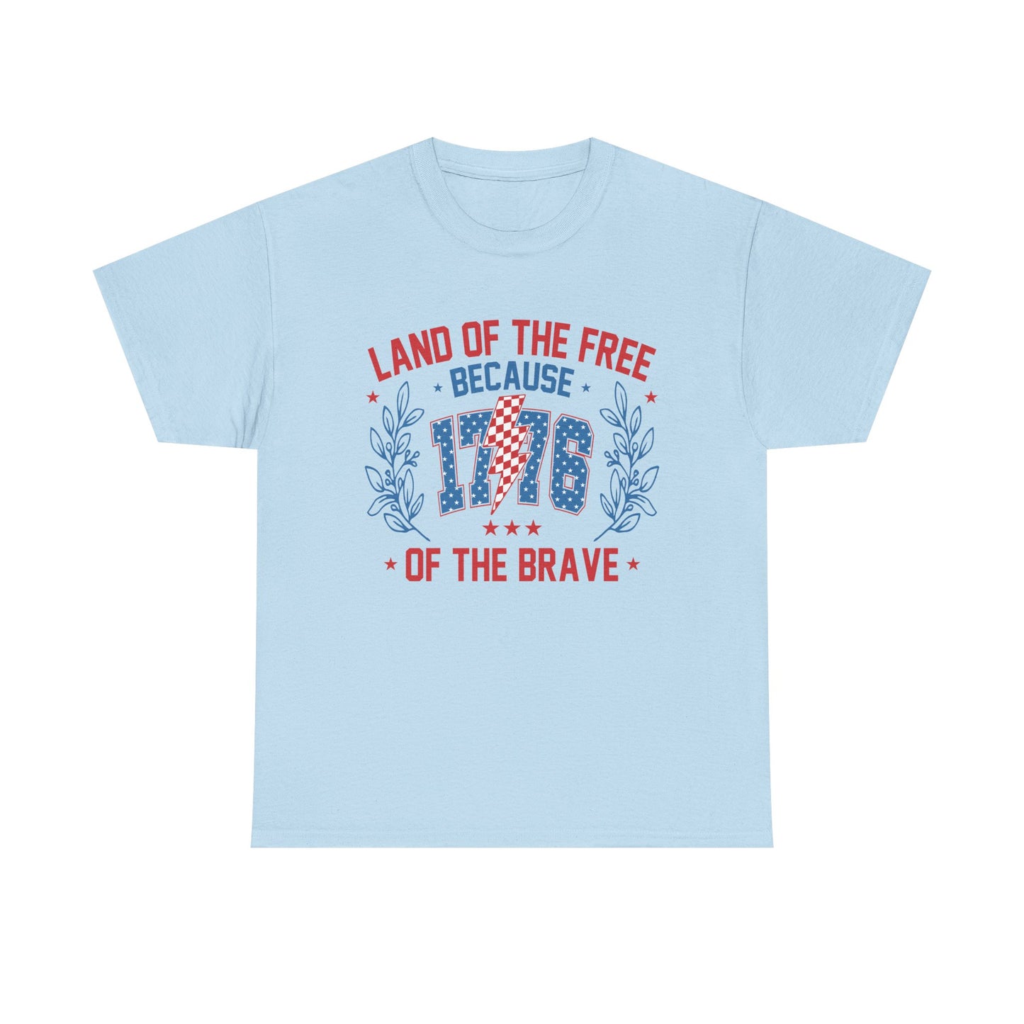 1776 'Land of the Free' Patriotic T-Shirt
