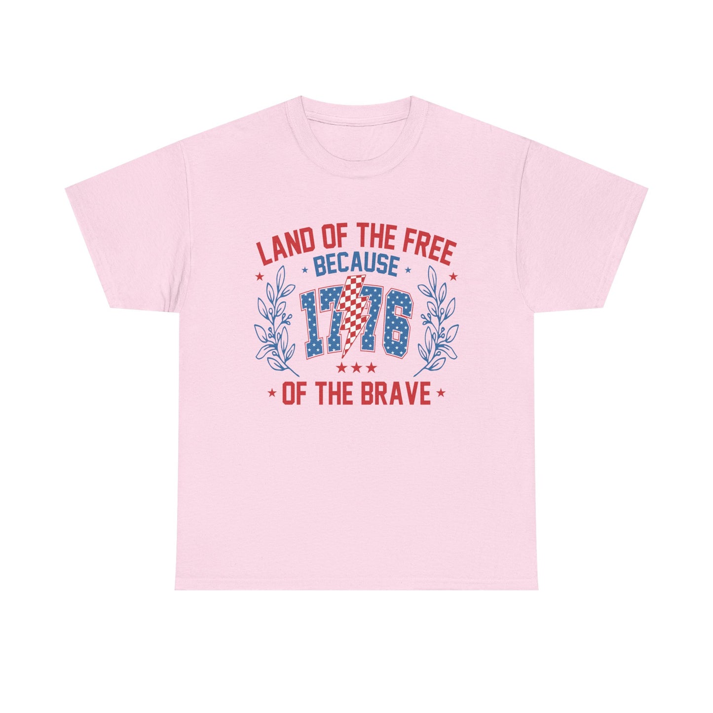 1776 'Land of the Free' Patriotic T-Shirt