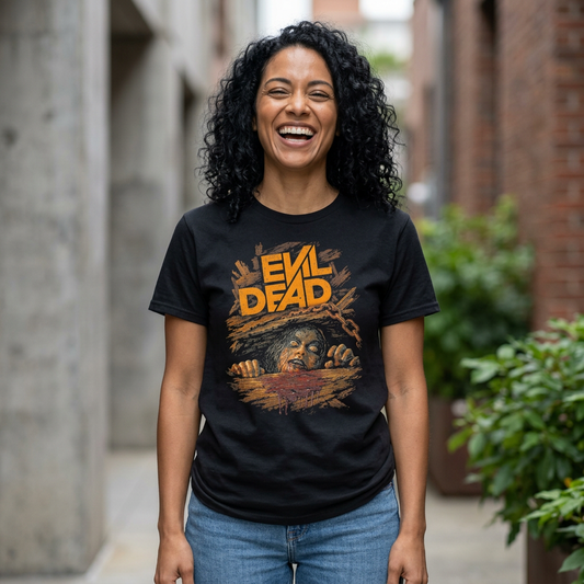 Evil Dead graphic tee | Horror movie poster shirt