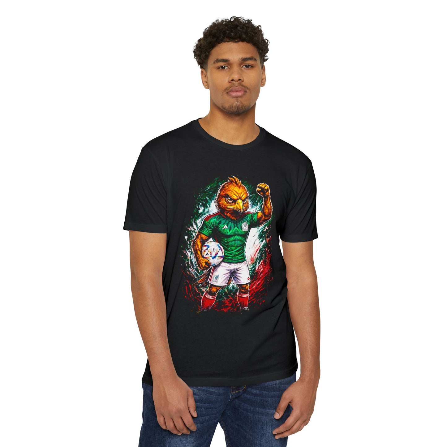 Mexico Soccer Eagle Graphic T-Shirt | El Tri Fan Tee | World Cup 2026