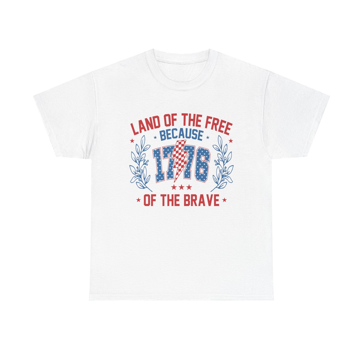 1776 'Land of the Free' Patriotic T-Shirt