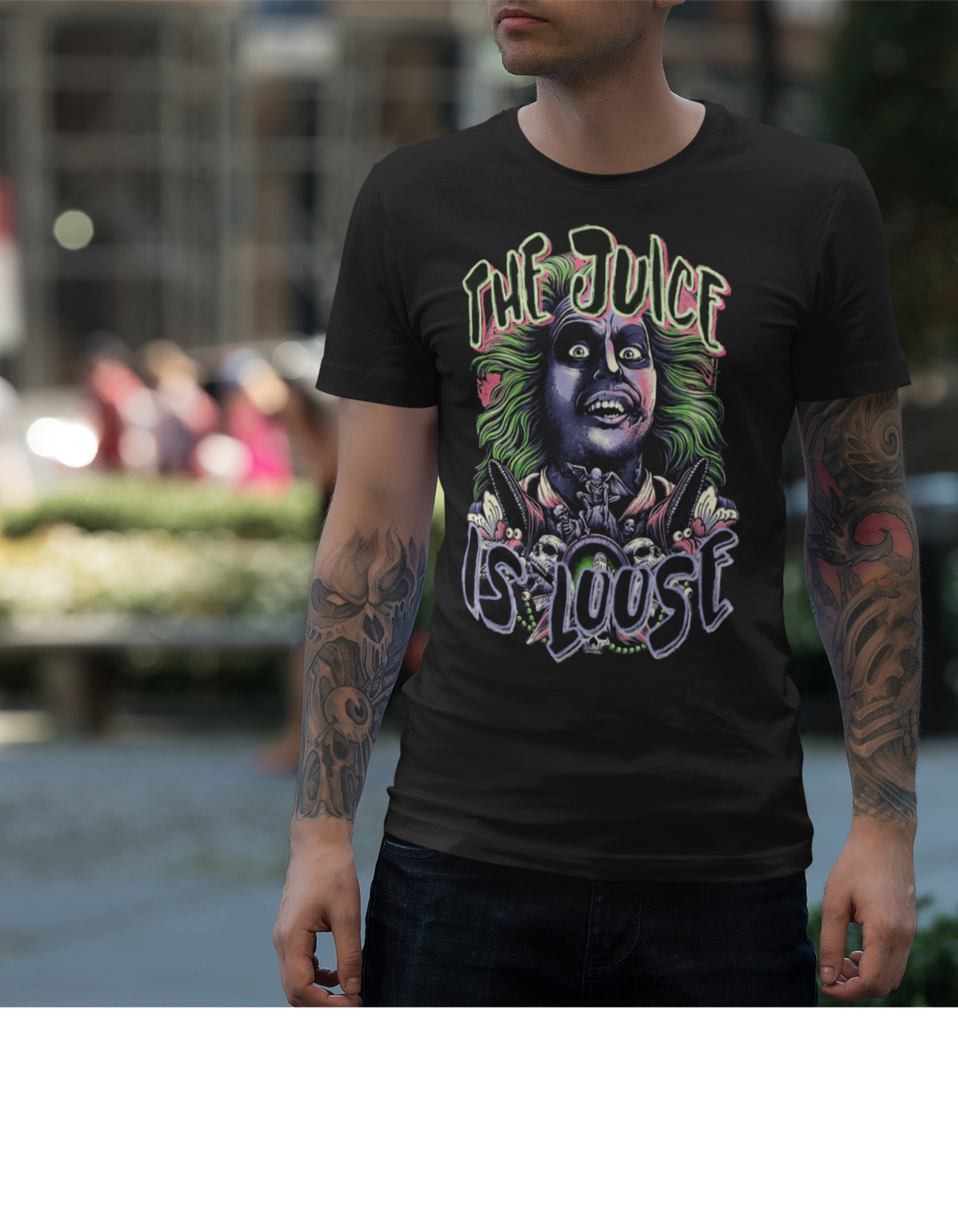 The Juice is Loose Beetle Juice inspired shirt