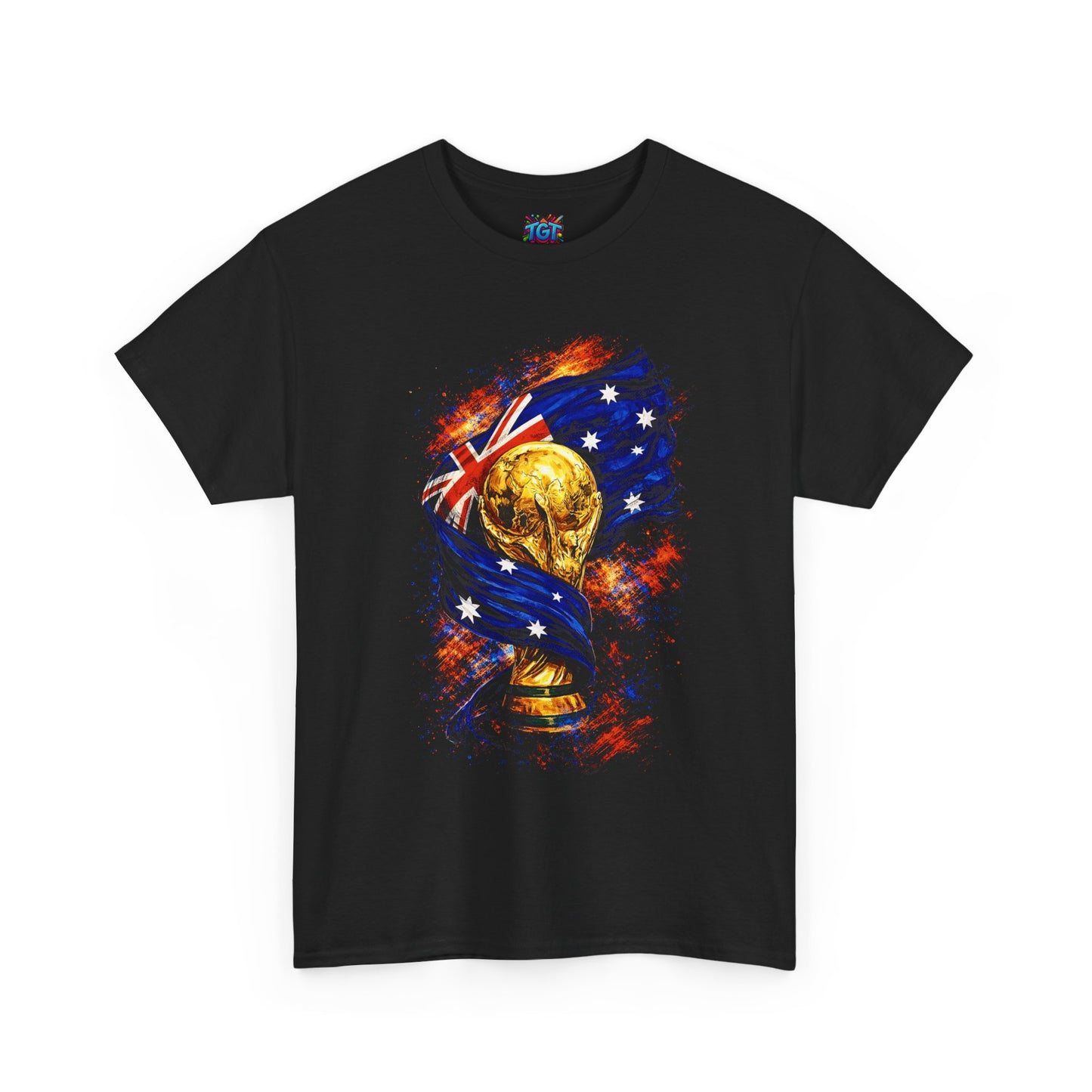 World Cup Trophy Australia T-Shirt — Aussie Football Soccer Fan Tee