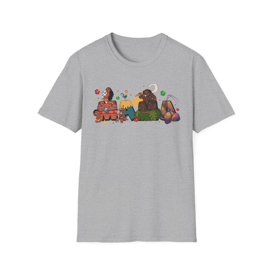 Ohana Mama Shirt – Tropical Hawaiian Mom Graphic Tee | Island Vacation Mama Shirt | Summer Beach Tee