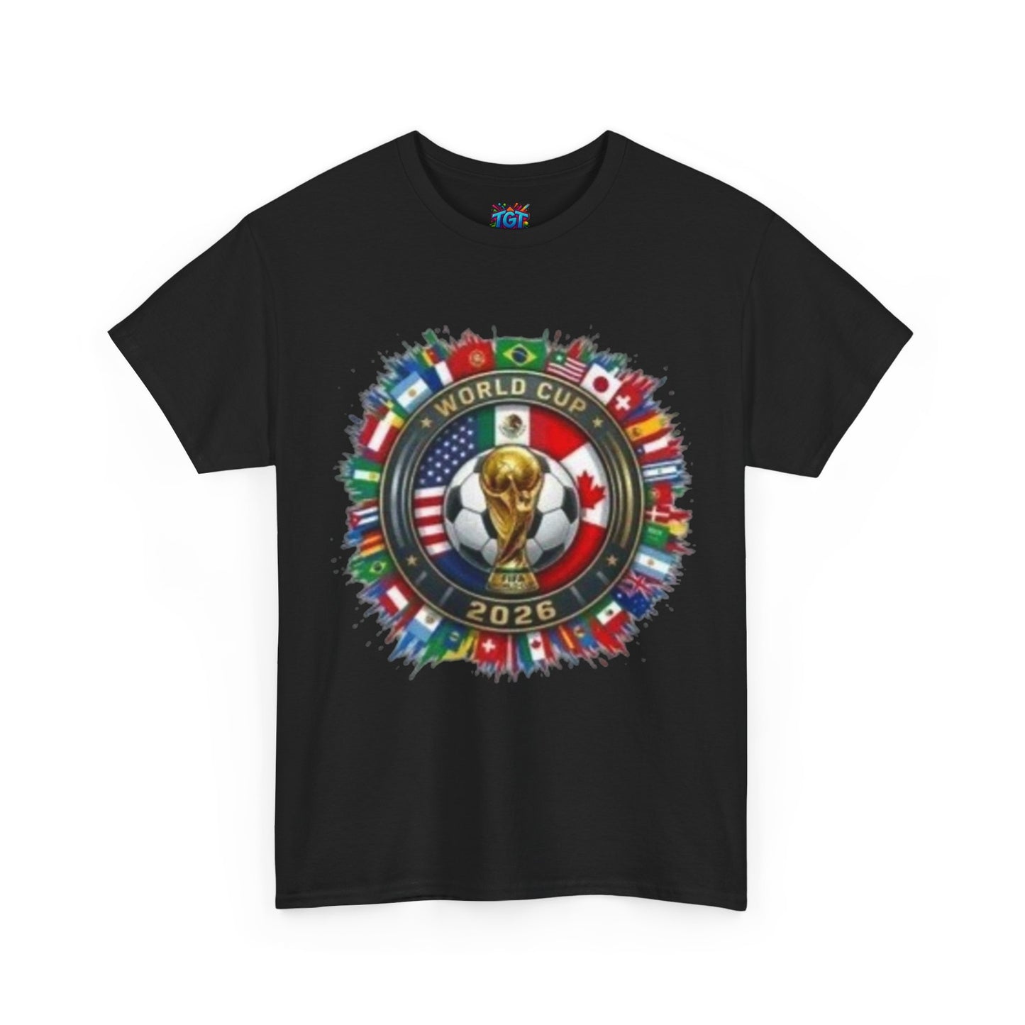 World Cup 2026 Trophy Crest T-Shirt |  Soccer Tee