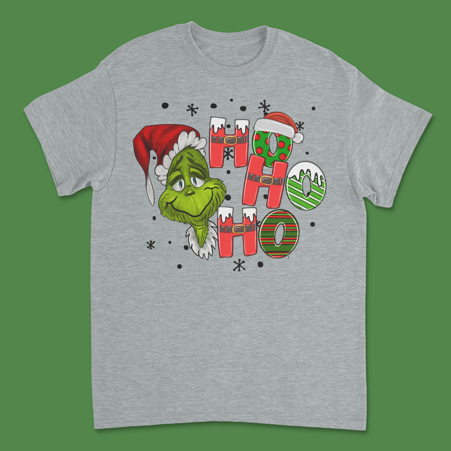 Ho Ho Ho Grinch Christmas Shirt – Festive Holiday Fun for All Ages