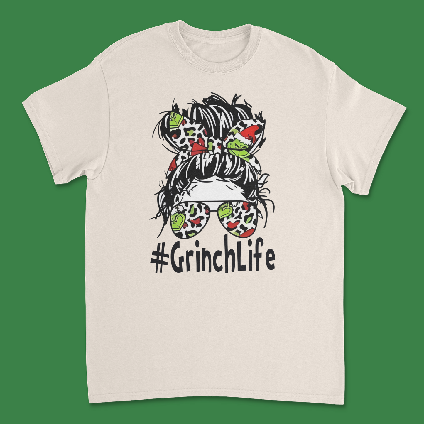 Grinch Life T-Shirt - Funny Holiday Graphic Tee for Christmas Enthusiasts