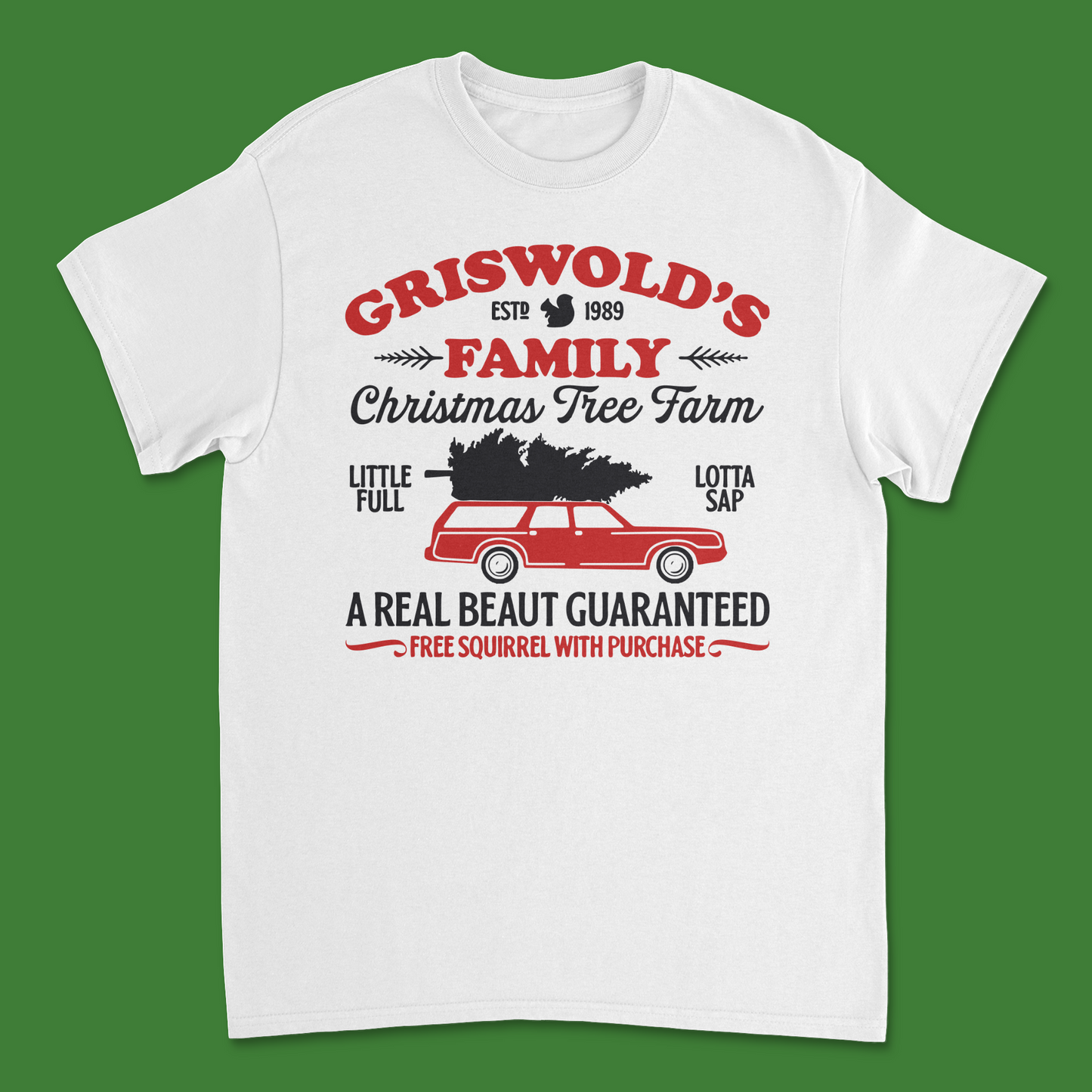 Griswold Family Christmas Tree Farm T-Shirt - Funny Holiday Graphic Tee