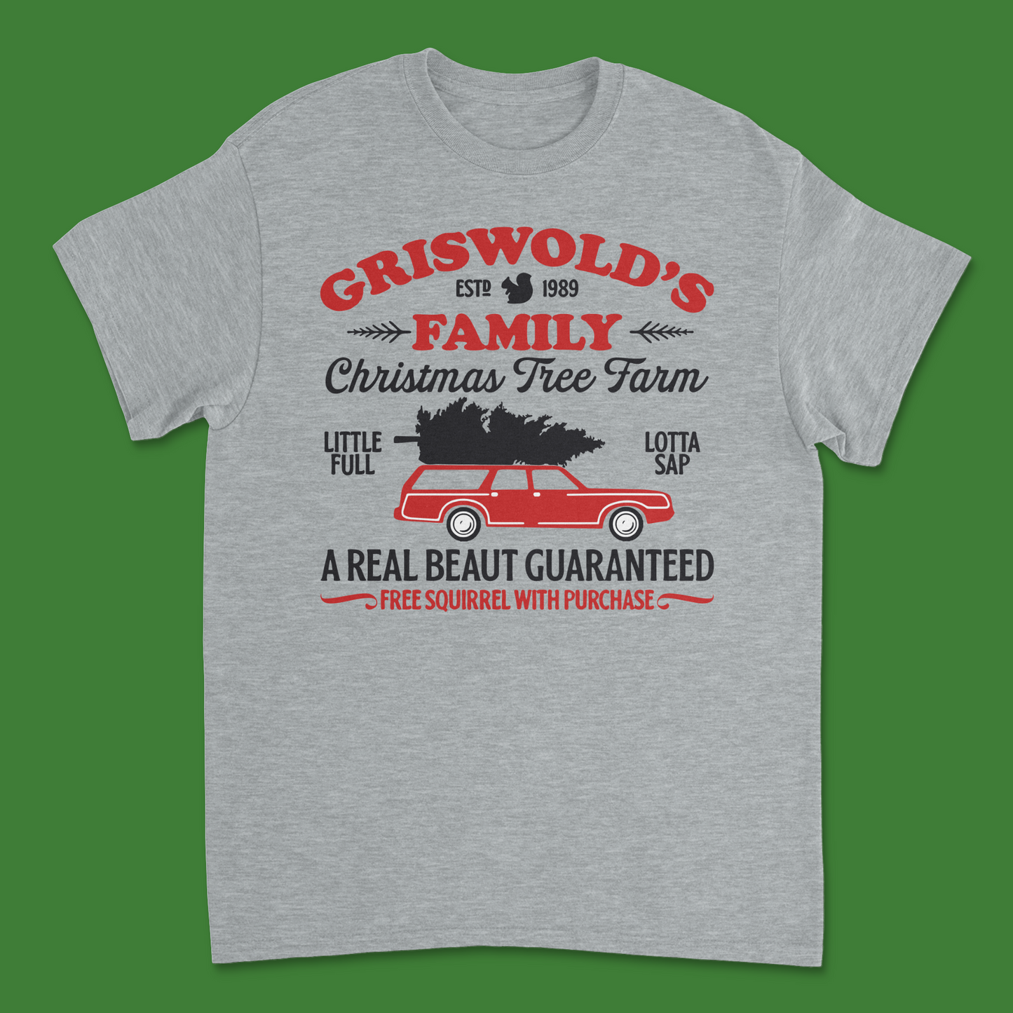 Griswold Family Christmas Tree Farm T-Shirt - Funny Holiday Graphic Tee