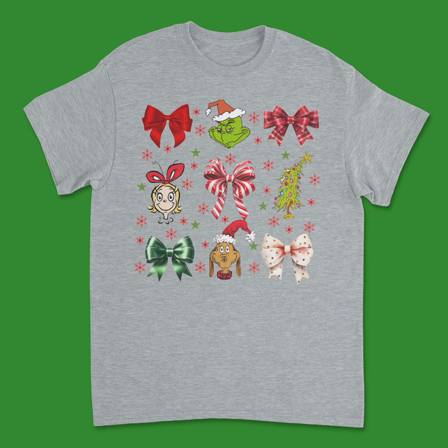 Grinch Christmas Shirt - Funny and Festive Holiday Graphic Tee