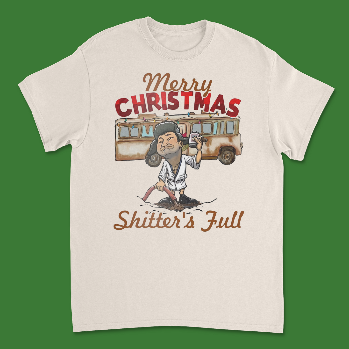 Merry Christmas Shitter's Full Cousin Eddie Shirt - Funny National Lampoon's Holiday Tee