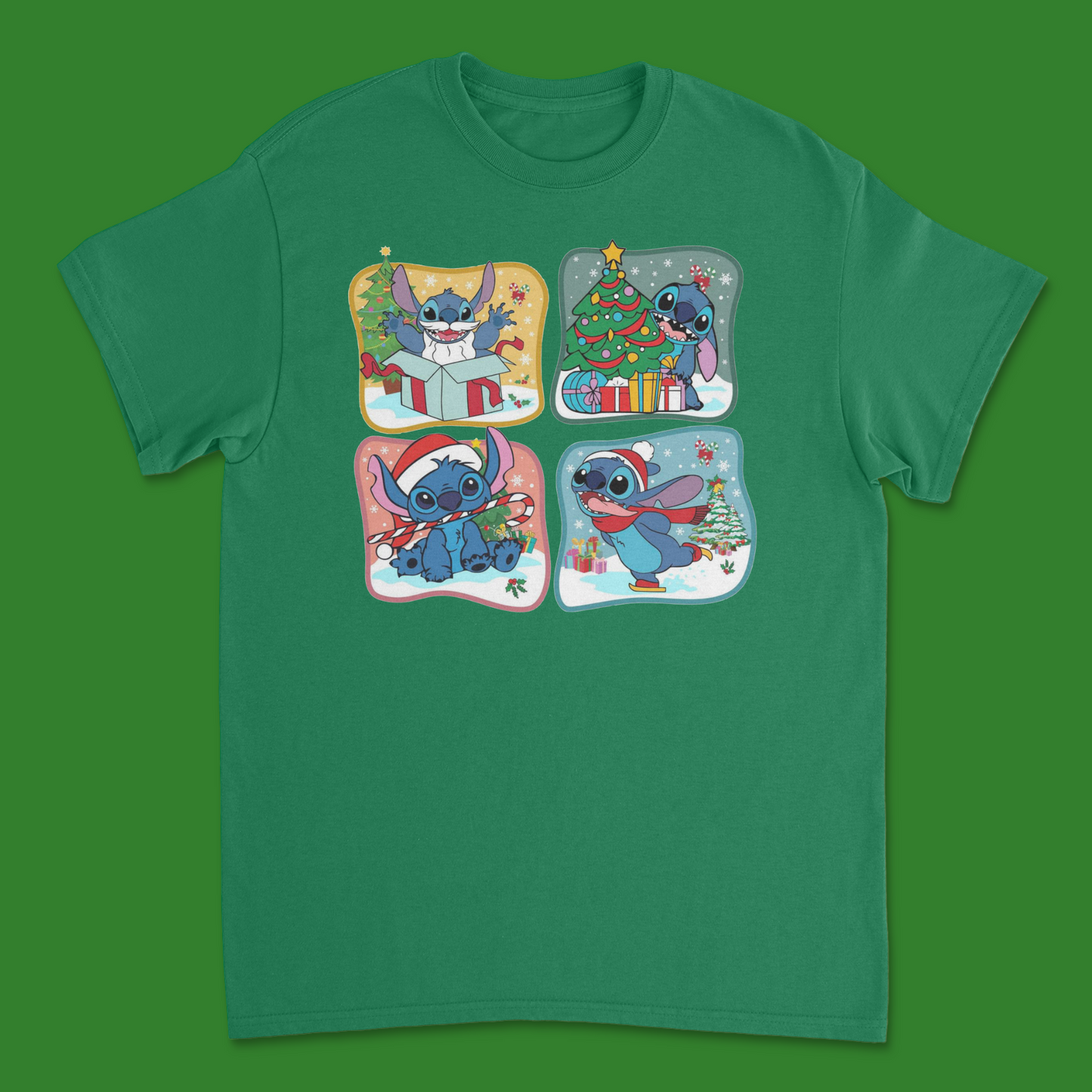 Stitch Christmas Shirt - Fun and Festive Holiday Tee for Disney Fans