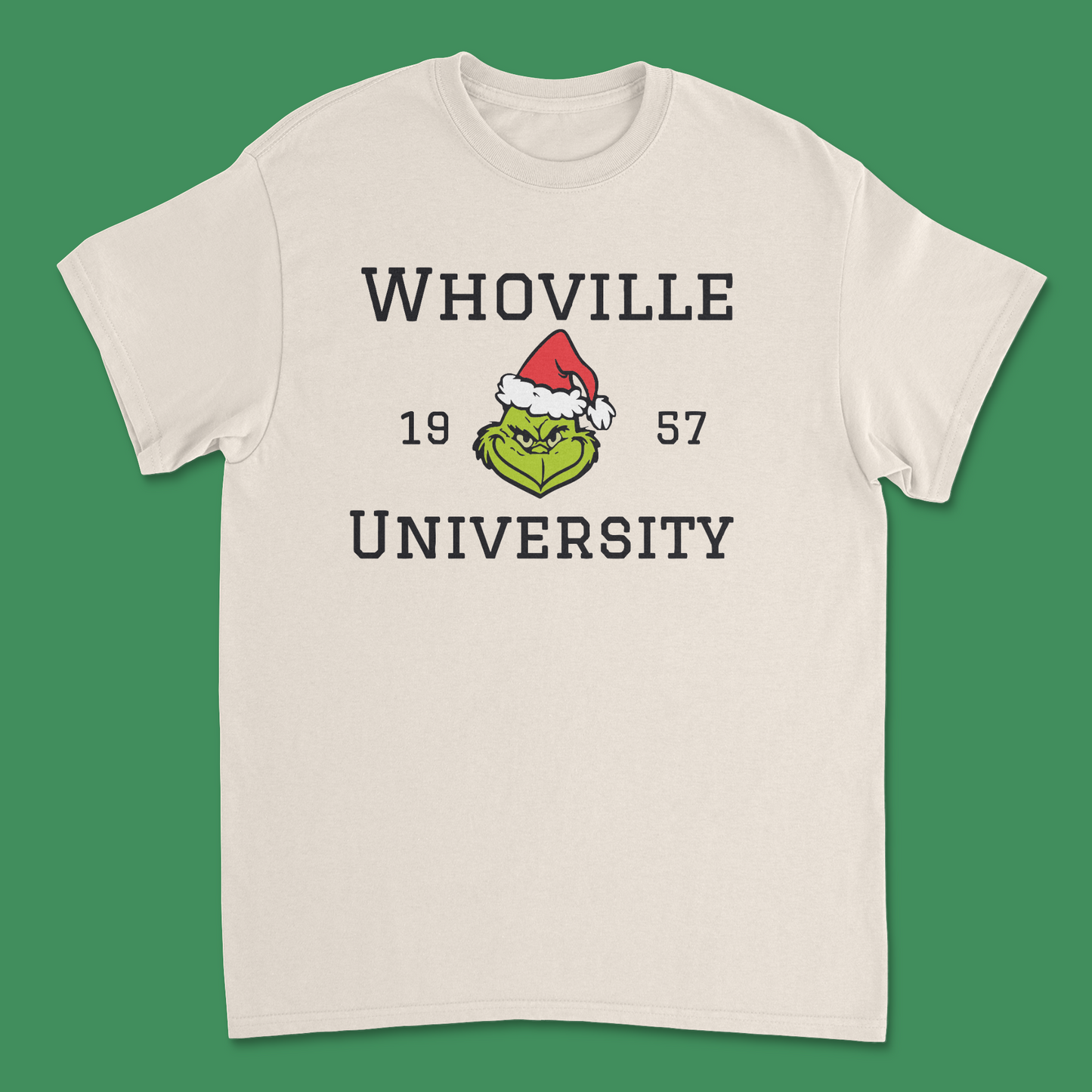 Whoville University Christmas Shirt - Whimsical Holiday Tee Inspired by The Grinch