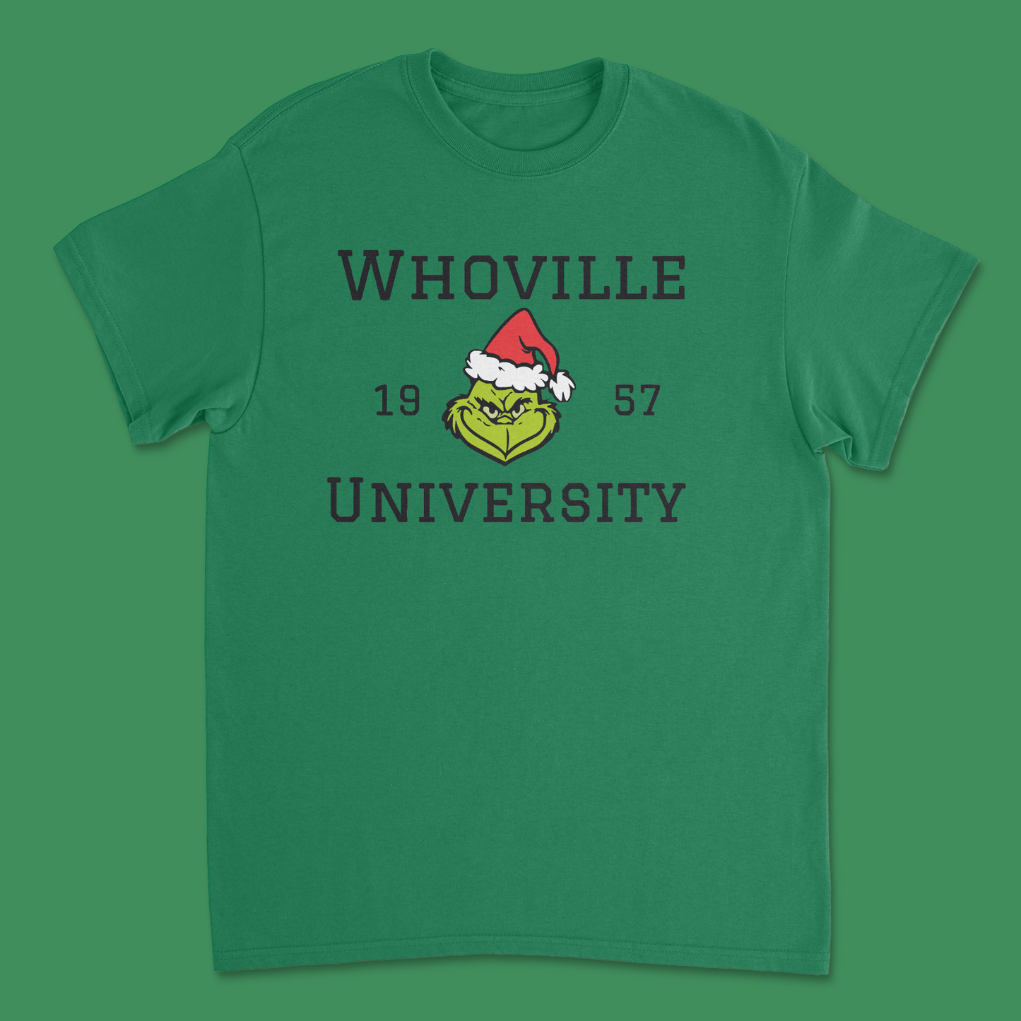 Whoville University Christmas Shirt - Whimsical Holiday Tee Inspired by The Grinch