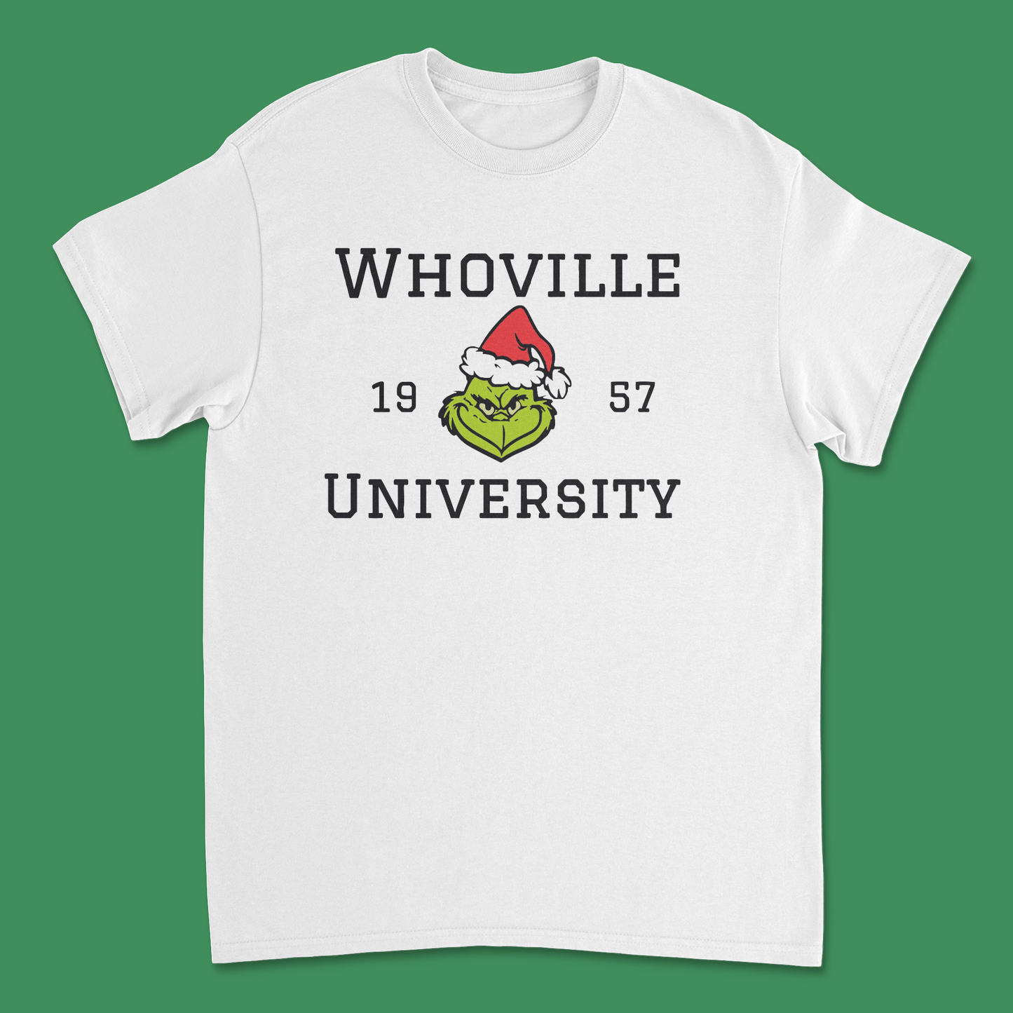 Whoville University Christmas Shirt - Whimsical Holiday Tee Inspired by The Grinch