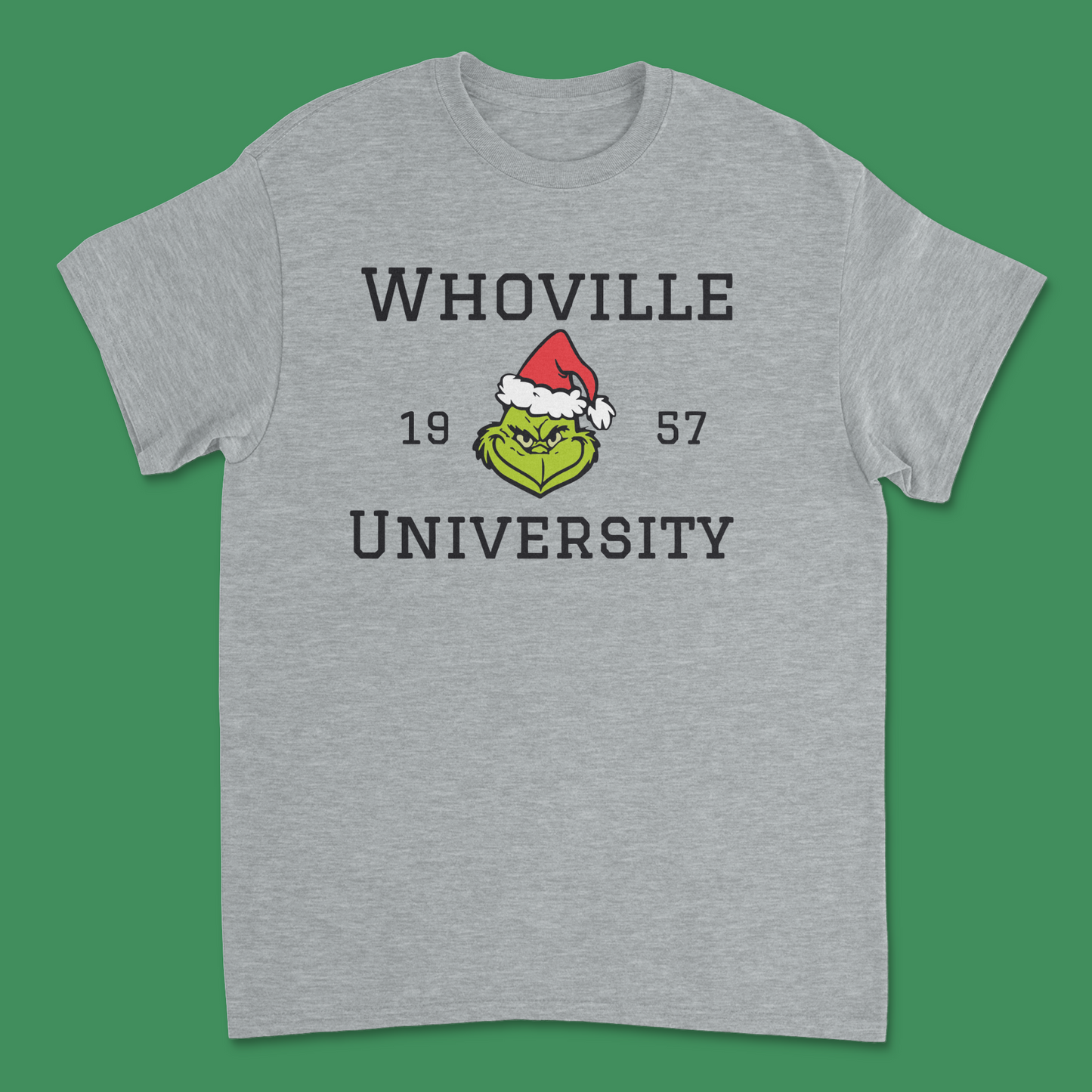 Whoville University Christmas Shirt - Whimsical Holiday Tee Inspired by The Grinch