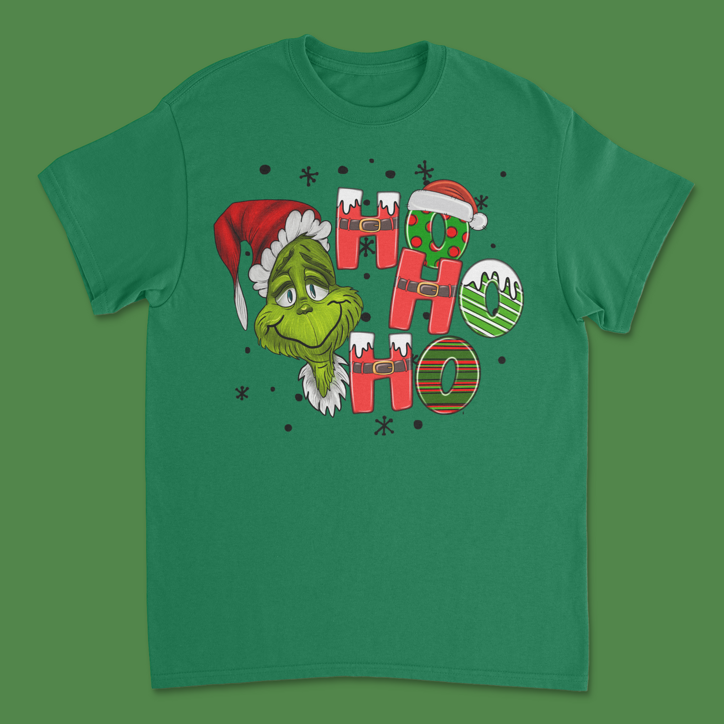 Ho Ho Ho Grinch Christmas Shirt – Festive Holiday Fun for All Ages