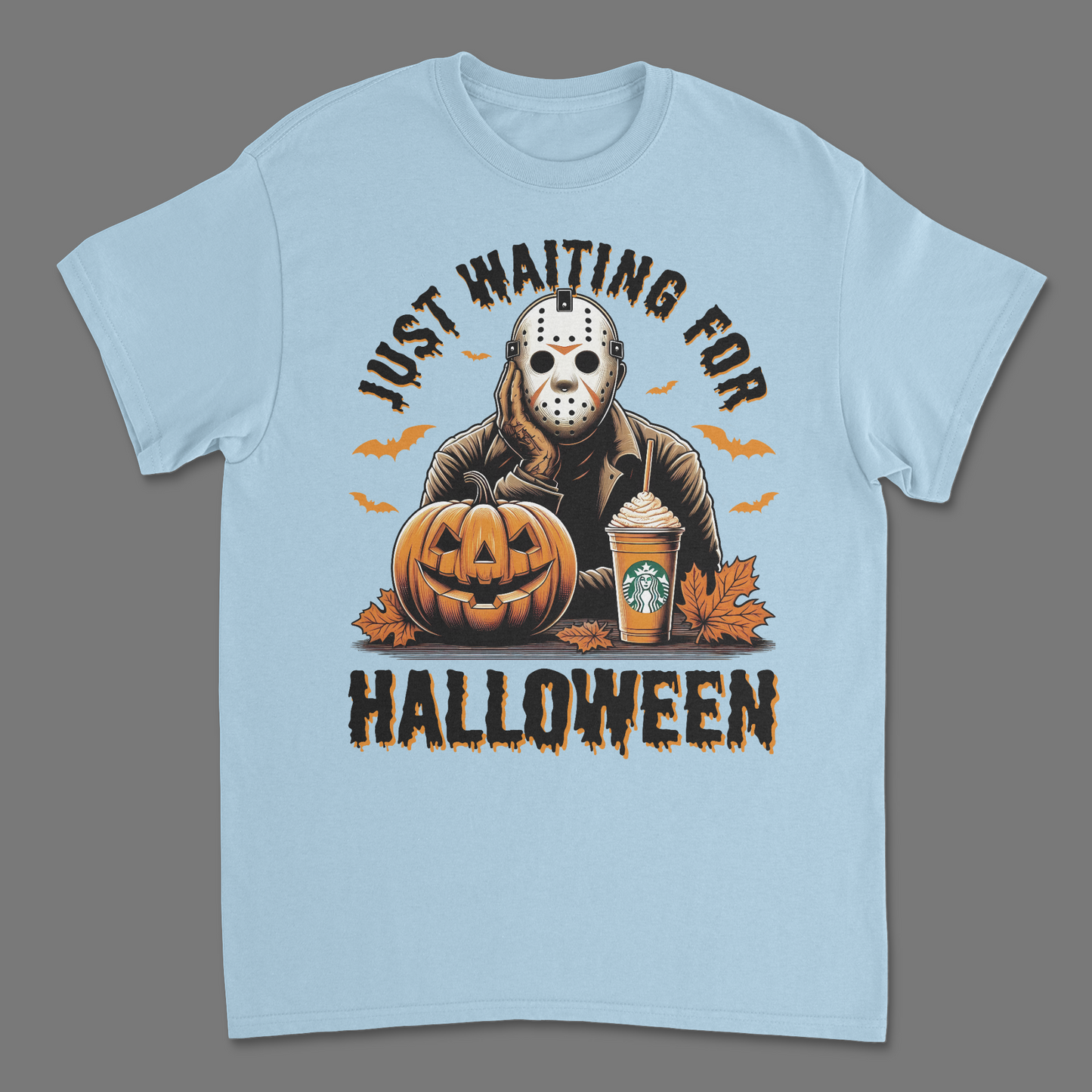 Just Waiting For Halloween Jason Voorhees Shirt