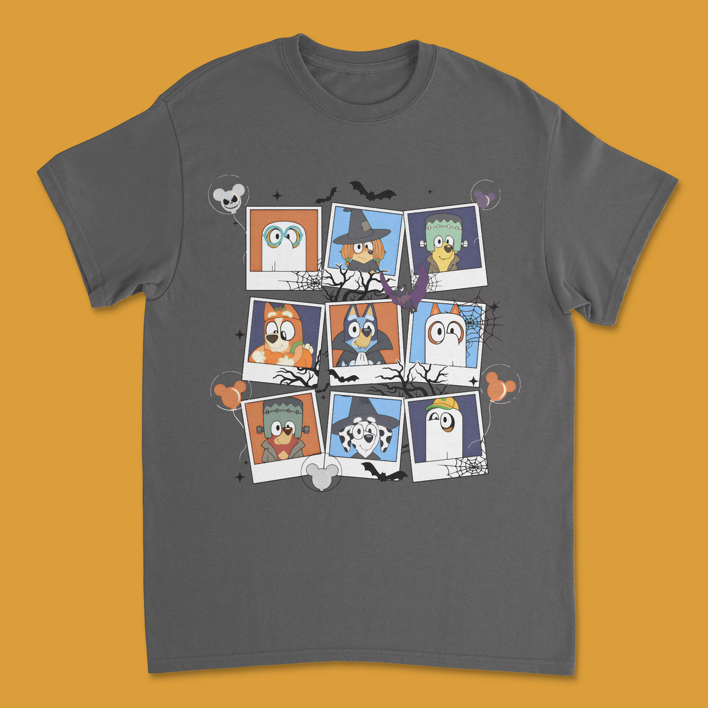 Bluey & Friends Halloween T-Shirt | Fun & Festive Kids Halloween Tee