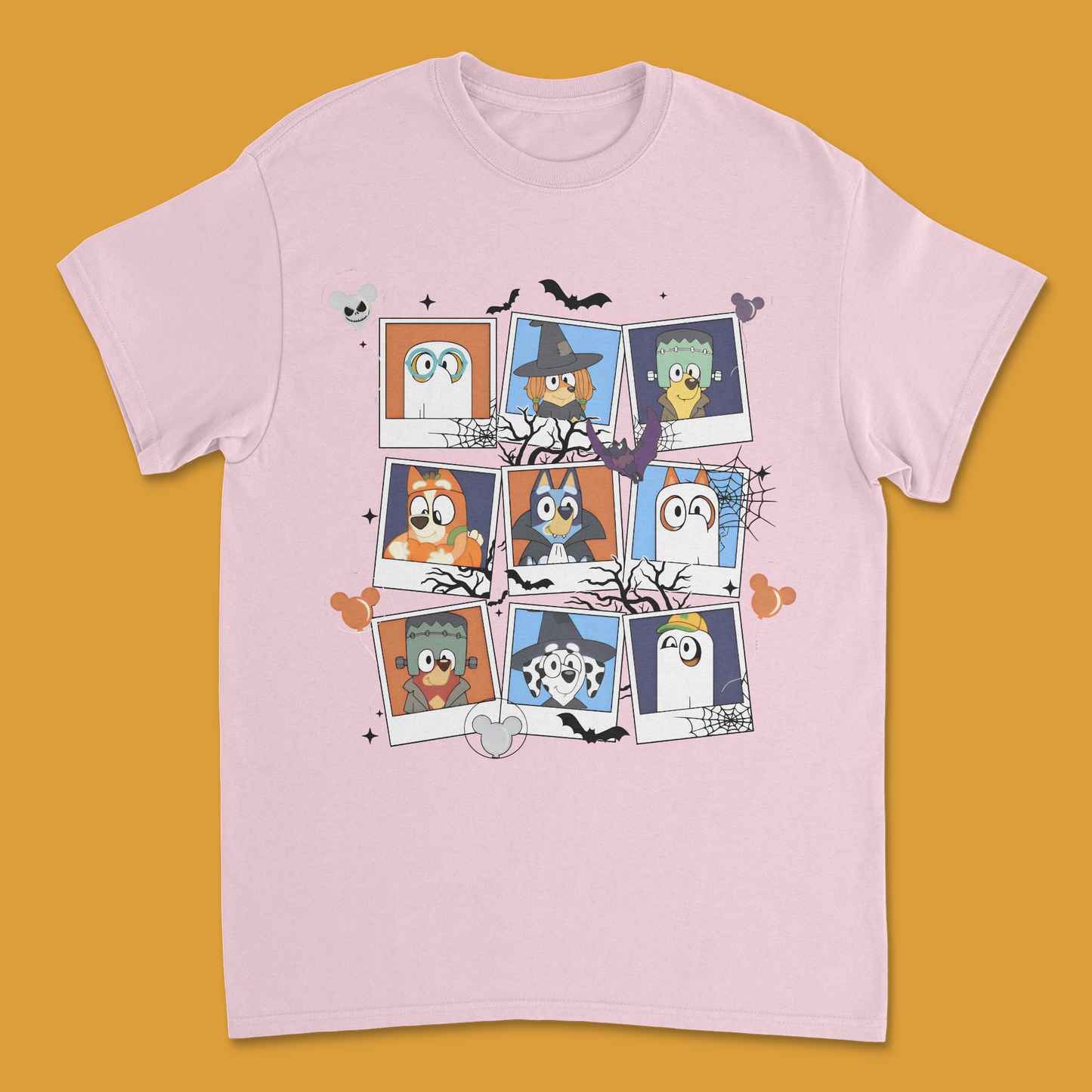 Bluey & Friends Halloween T-Shirt | Fun & Festive Kids Halloween Tee