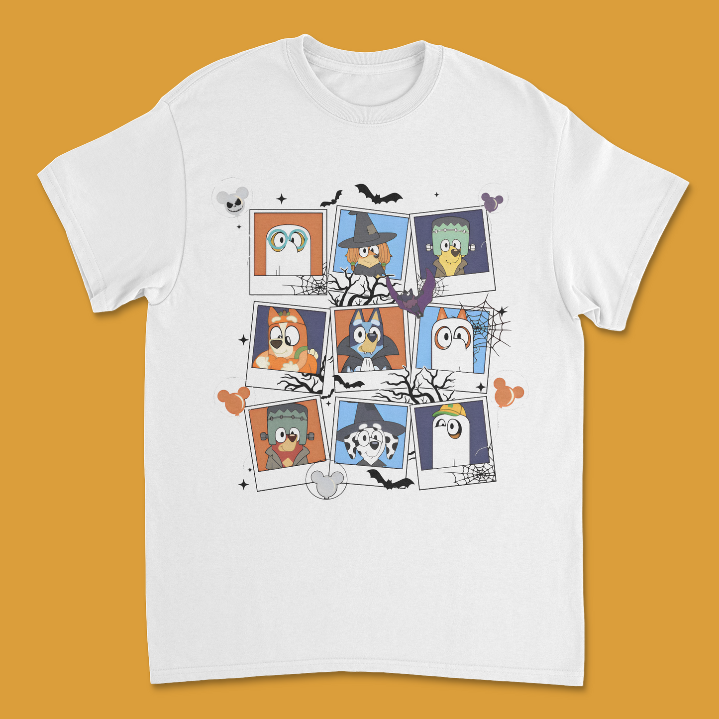 Bluey & Friends Halloween T-Shirt | Fun & Festive Kids Halloween Tee