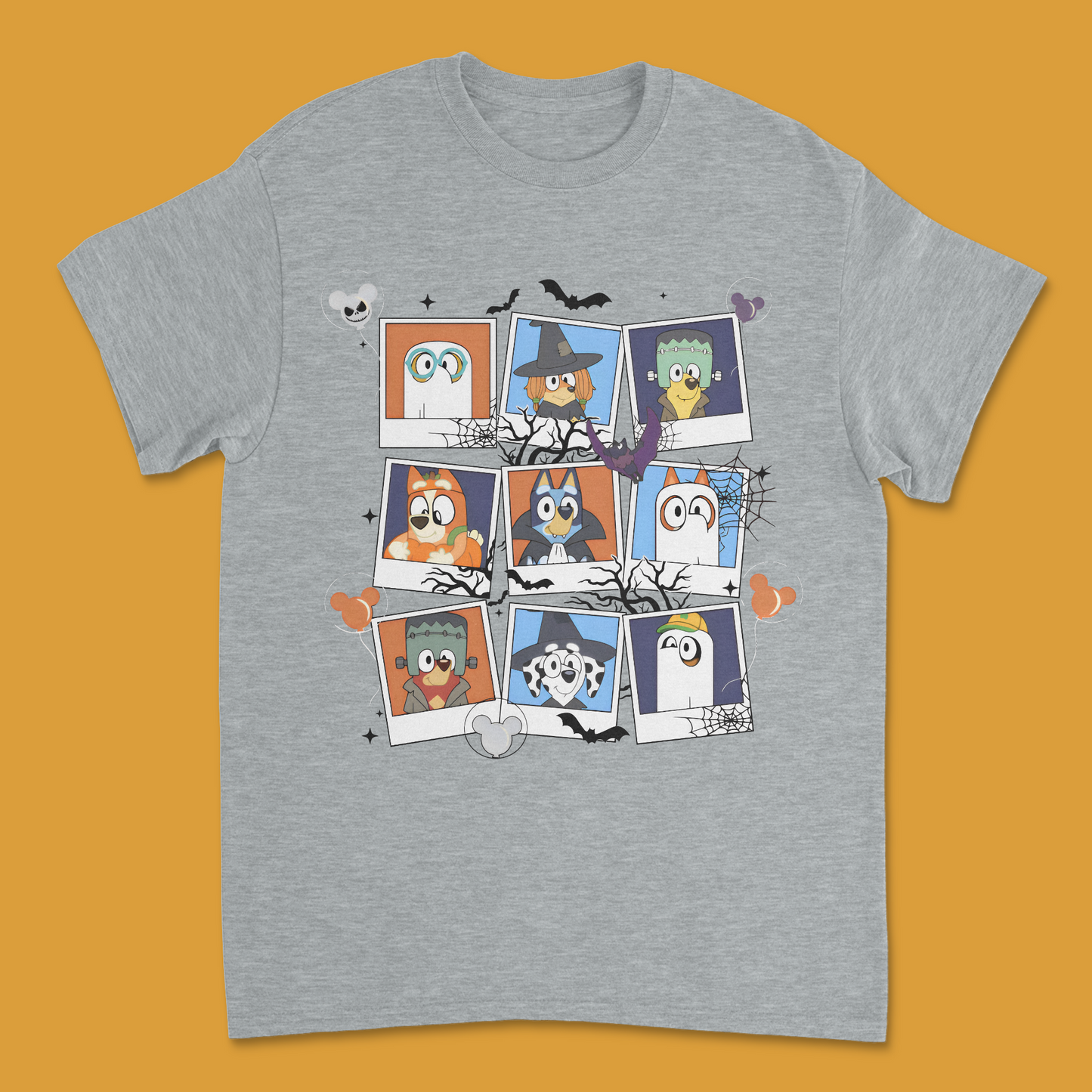 Bluey & Friends Halloween T-Shirt | Fun & Festive Kids Halloween Tee