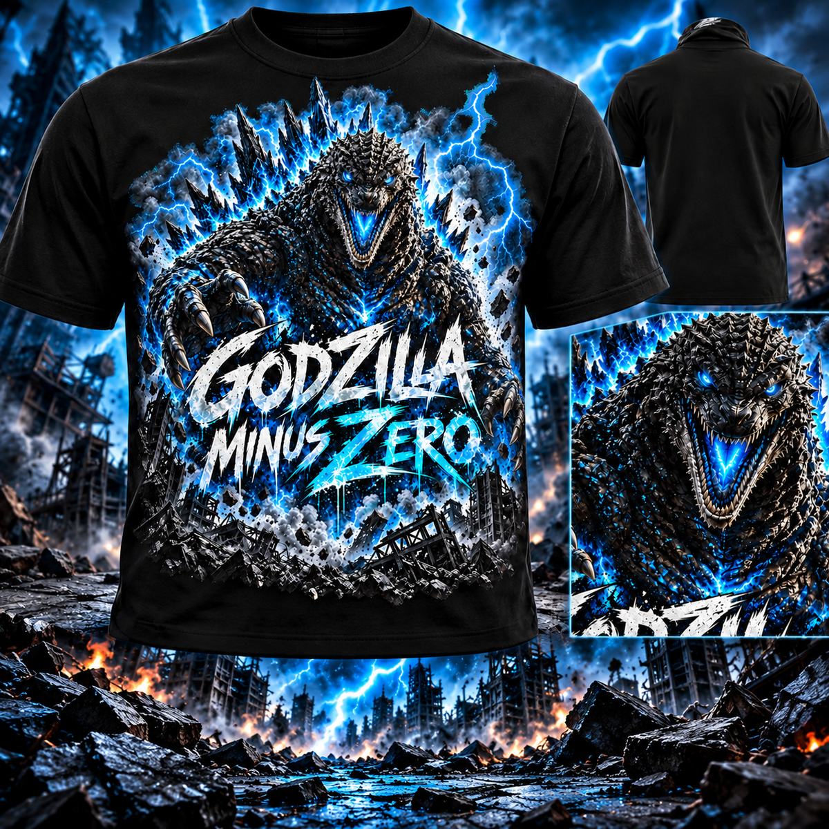 Godzilla Minus Zero Graphic Tee | Todd's Graphic Tees
