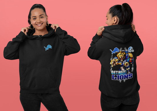 Detroit Lions Hoodie | Roar with Pride in Lions Blue