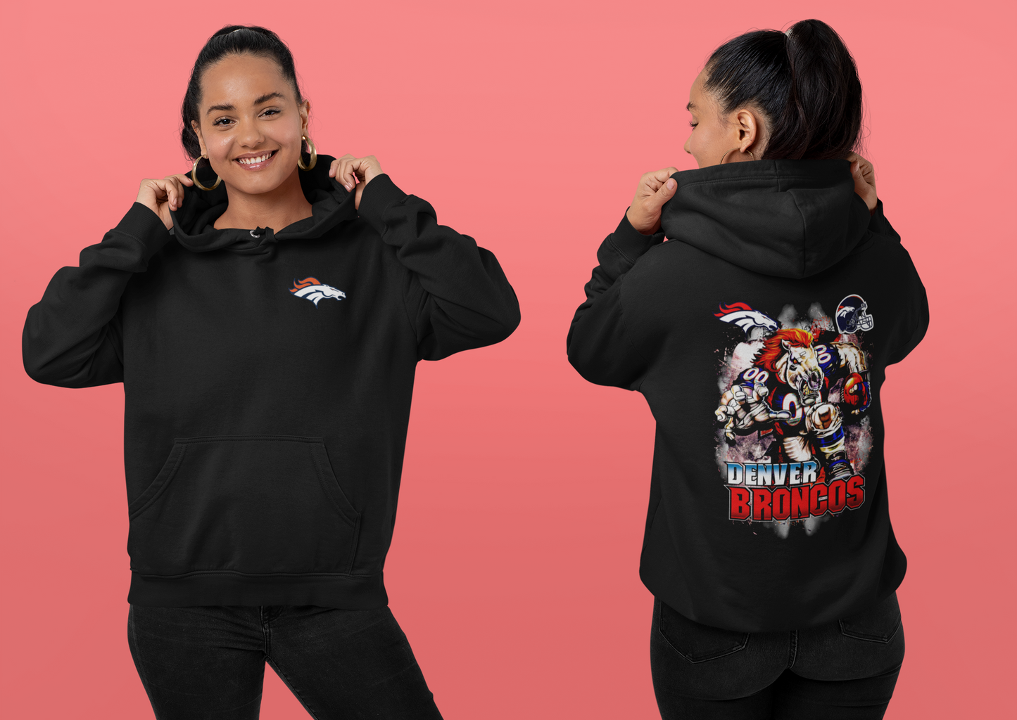 Denver Broncos Hoodie | Stay Warm with Mile High Pride