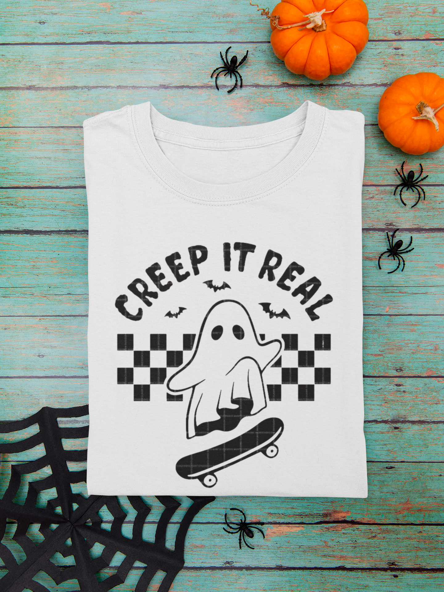 Creepin' It Real" T-Shirt | Fun Halloween Vibes Tee