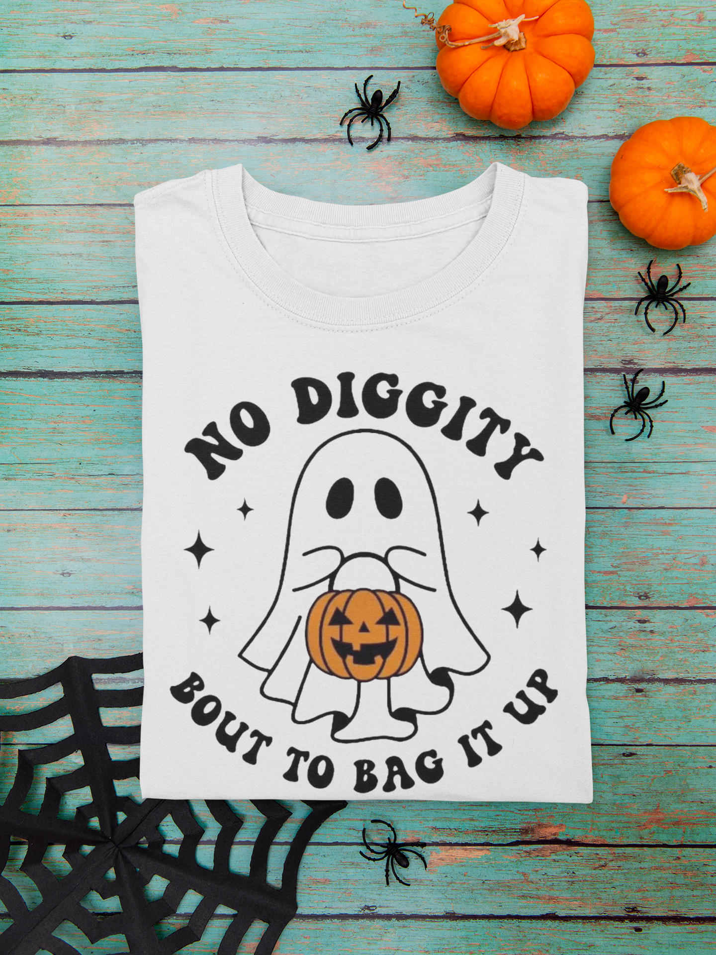 No Diggity, Bout to Bag It Up" T-Shirt | Fun Throwback Vibes Tee