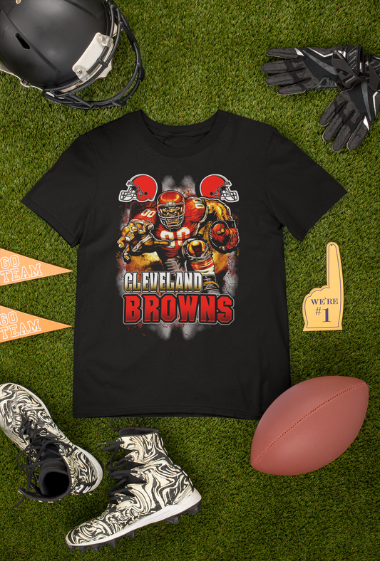 Cleveland Browns Custom Football Shirt