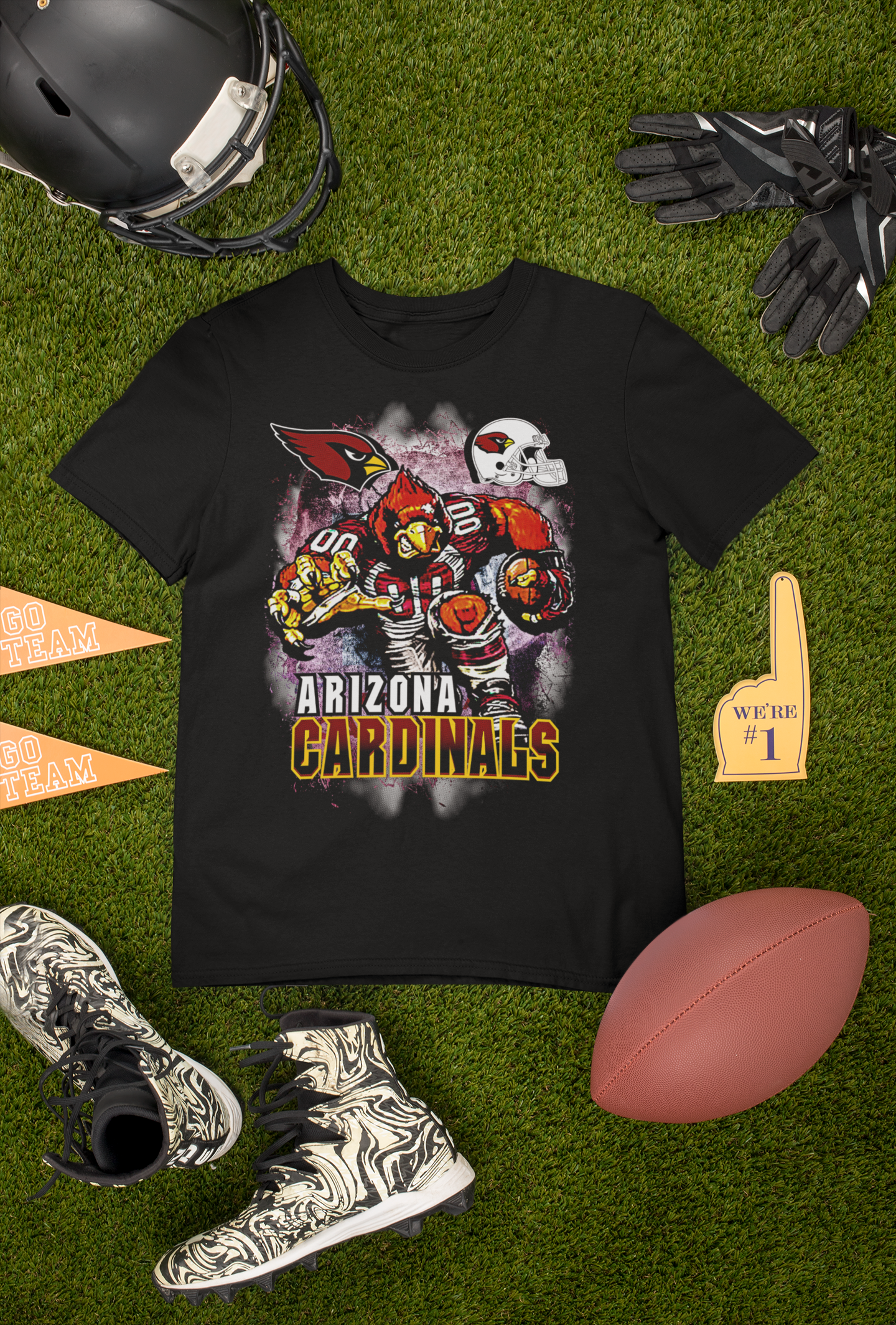 Arizona Cardinals T-Shirt | Rise Up Red Sea in Style